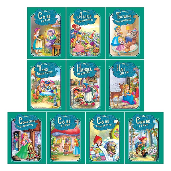 Sách Bộ Sách Vườn Cổ Tích (Bộ 10 Tập) - Hemma