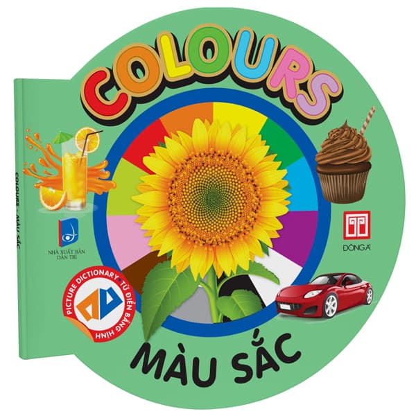 Sách Picture Dictionary - Từ Điển Bằng Hình - Colours - Màu Sắc - Bìa Cứ - Do