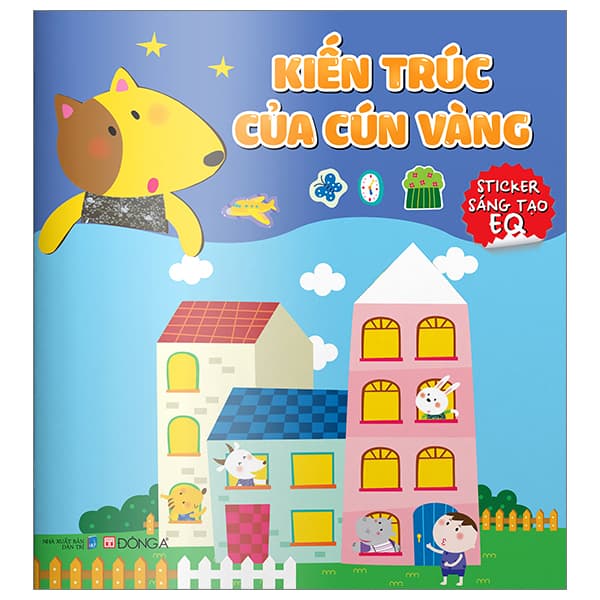 Sách Kiến Trúc Của Cún Vàng - Sticker Sáng Tạo EQ - Đông A