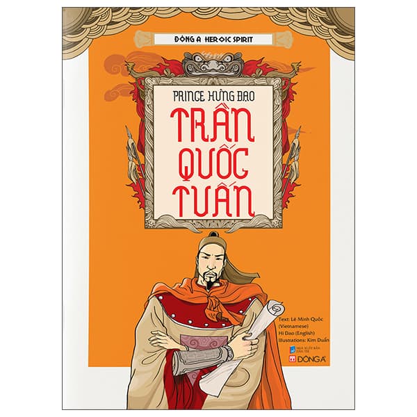 Sách Đông A Heroic Spirit - Prince Hưng Đạo Trần Quốc Tuấn - Lê Minh Quốc