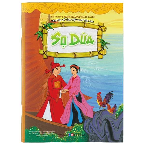 Sách Truyện Cổ Tích Việt Nam Đặc Sắc - Sọ Dừa - Song Ngữ Anh-Việt - Kim Dân