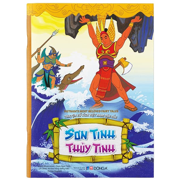 Sách Truyện Cổ Tích Việt Nam Đặc Sắc - Sơn Tinh, Thủy Tinh - Song Ngữ - Kim Dân