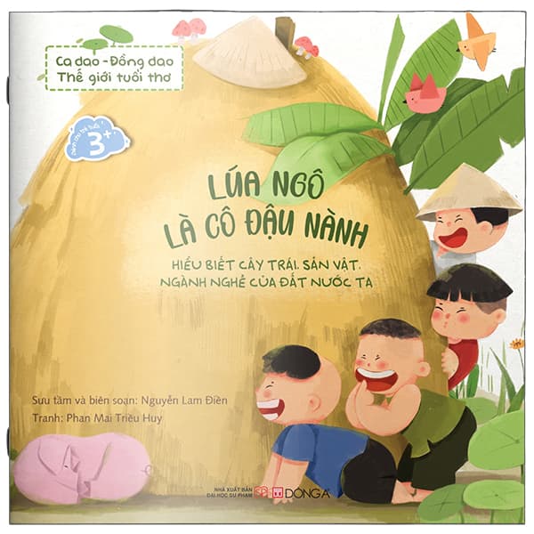 Sách Ca Dao-Đồng Dao - Thế Giới Tuổi Thơ - Lúa Ngô Là Cô Đậu Nành - Nguyễn Lam Điền