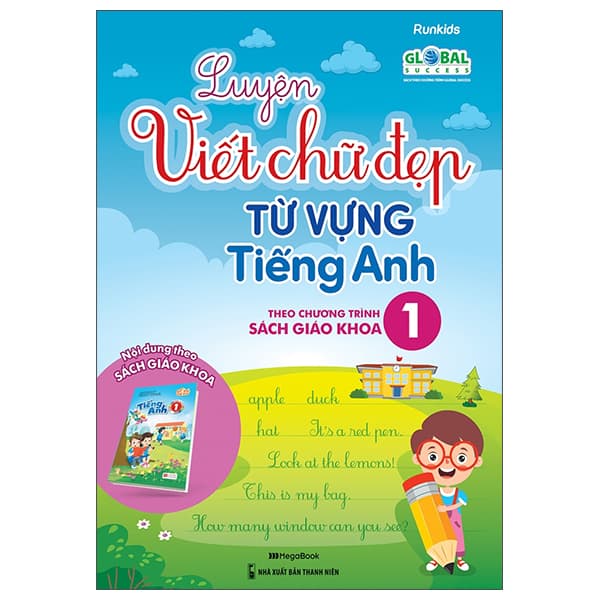 Sách Luyện Viết Chữ Đẹp Từ Vựng Tiếng Anh - Theo Chương Trình Sách - Thành Chương