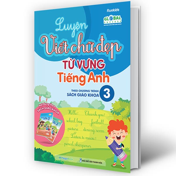 Sách Luyện Viết Chữ Đẹp Từ Vựng Tiếng Anh - Theo Chương Trình Sách - Thành Chương
