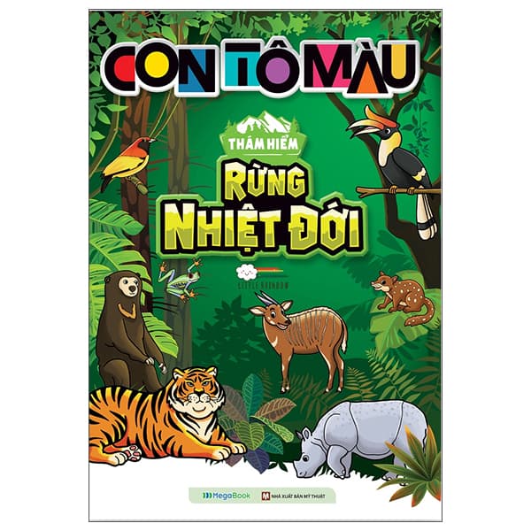 Sách Con Tô Màu - Thám Hiểm Rừng Nhiệt Đới