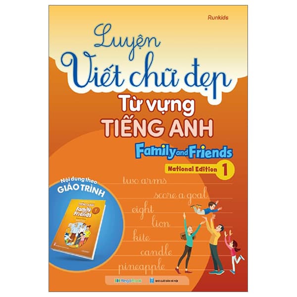 Sách Luyện Viết Chữ Đẹp Từ Vựng Tiếng Anh Family And Friends - National - Runkids