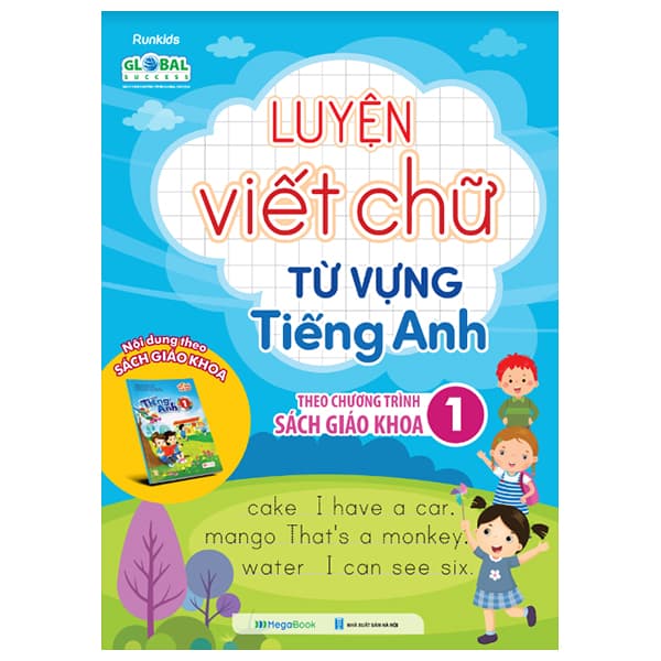Sách Luyện Viết Chữ Từ Vựng Tiếng Anh Theo Chương Trình Sách Giáo Kho - Theo Theobald