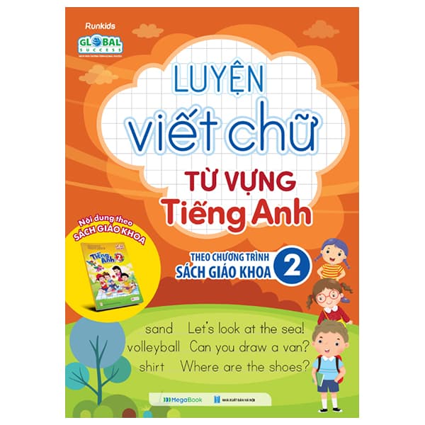 Sách Luyện Viết Chữ Từ Vựng Tiếng Anh Theo Chương Trình Sách Giáo Kho - Runkids