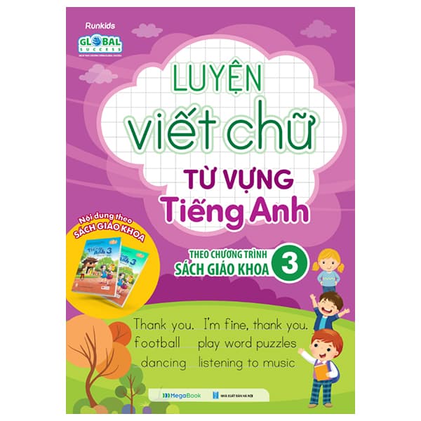 Sách Luyện Viết Chữ Từ Vựng Tiếng Anh Theo Chương Trình Sách Giáo Kho - Runkids