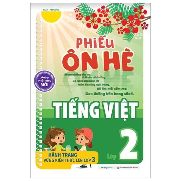 Sách Phiếu Ôn Hè Tiếng Việt 2 (Theo Chương Trình Giáo Dục Phổ Thông M - Trần Thị Hường