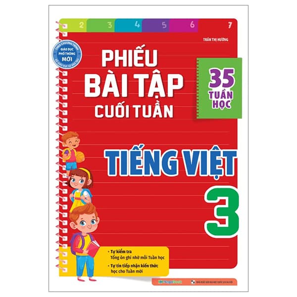 Sách Phiếu Bài Tập Cuối Tuần Tiếng Việt 3 - Gia Việt