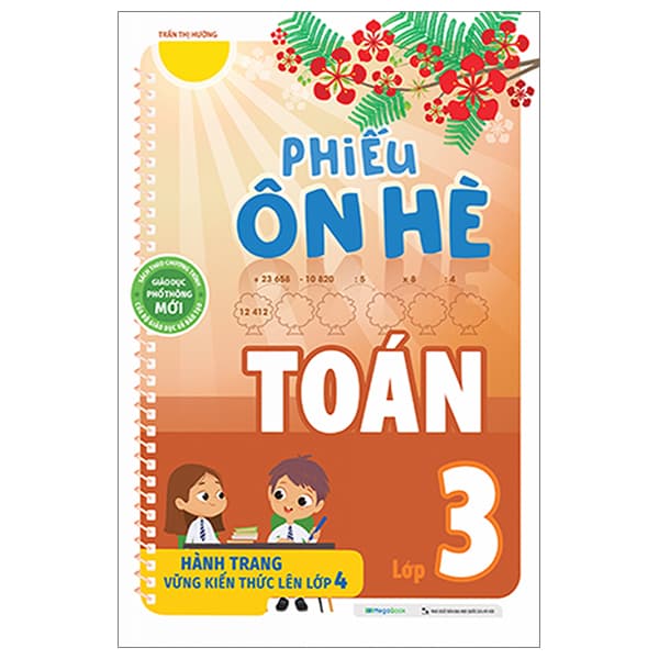 Sách Phiếu Ôn Hè Toán Lớp 3 - Trần Thị Hường