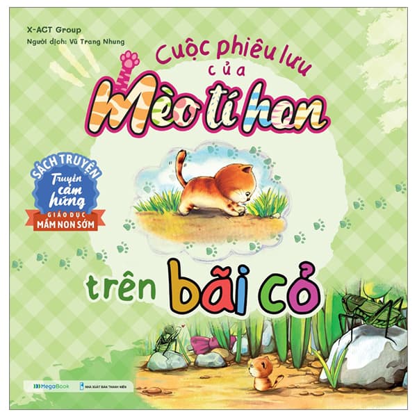 Sách Cuộc Phiêu Lưu Của Mèo Tí Hon - Trên Bãi Cỏ - X-Act Group