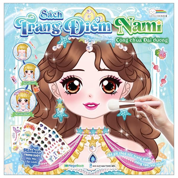 Sách Sách Trang Điểm Nami - Công Chúa Đại Dương - Little Rainbow