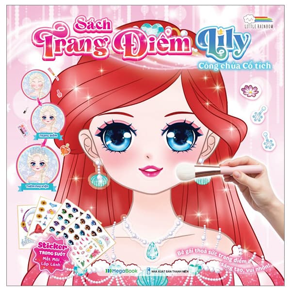 Sách Sách Trang Điểm Lily - Công Chúa Cổ Tích - Little Rainbow