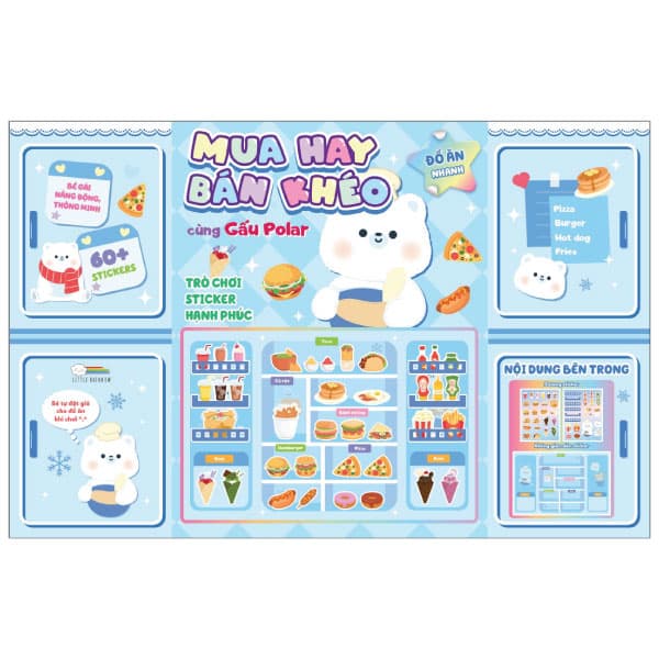 Sách Mua Hay Bán Khéo Cùng Gấu Polar - Đồ Ăn Nhanh - An