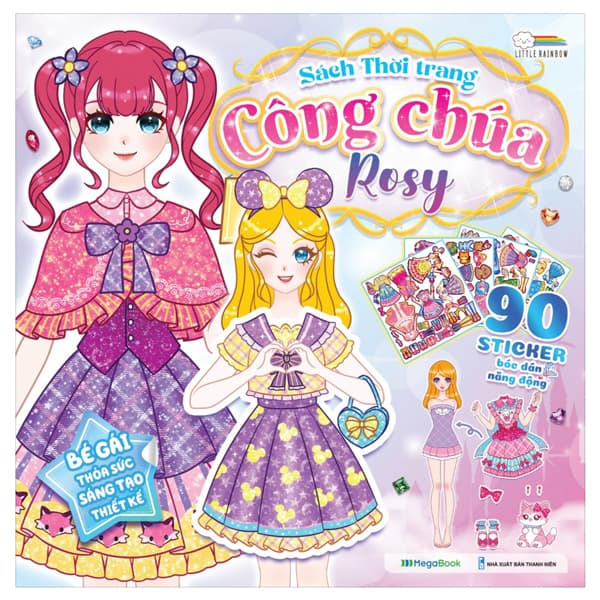 Sách Sách Thời Trang - Công Chúa Rosy - Little Raibow