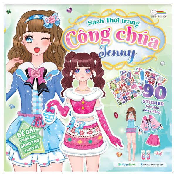 Sách Sách Thời Trang - Công Chúa Jenny - Little Raibow