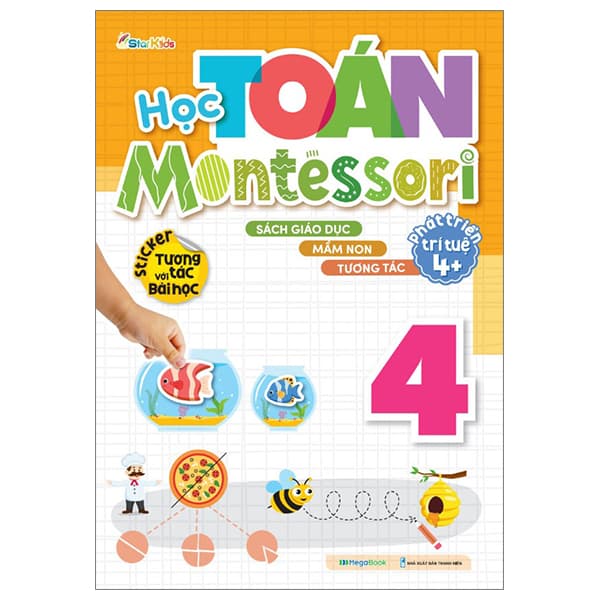 Sách Học Toán Montessori - Tập 4