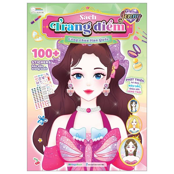 Sách Sách Trang Điểm Công Chúa Hàn Quốc - Jenny