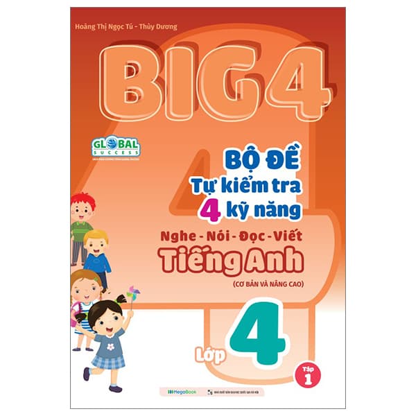 Sách Big 4 - Bộ Đề Tự Kiểm Tra 4 Kỹ Năng Nghe-Nói-Đọc-Viết Tiếng A - Tu Ti