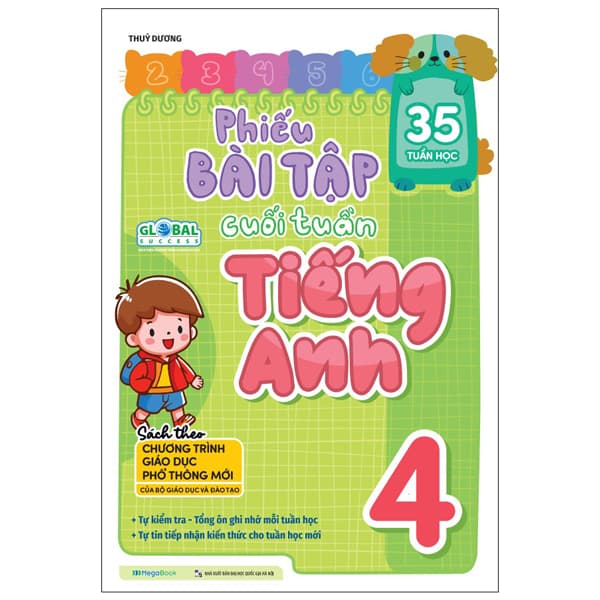 Sách Phiếu Bài Tập Cuối Tuần Tiếng Anh - Lớp 4 - Thùy Dương