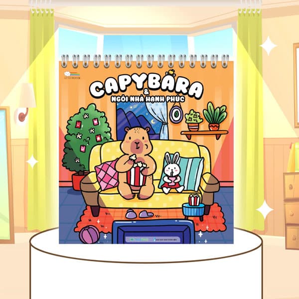 Sách Capybara Và Ngôi Nhà Hạnh Phúc - Little Rainbow