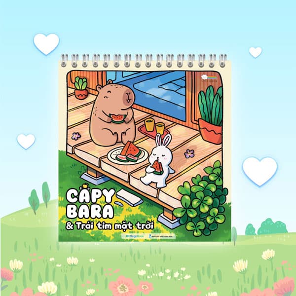 Sách Capybara Và Trái Tim Mặt Trời - Little Rainbow