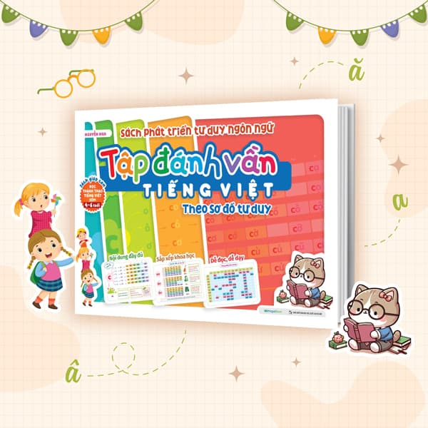Sách Sách Phát Triển Tư Duy Ngôn Ngữ - Tập Đánh Vần Tiếng Việt Theo - Nguyễn Trí