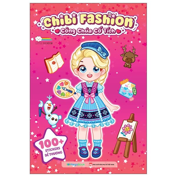 Sách Chibi Fashion - Công Chúa Cổ Tích - Little Rainbow