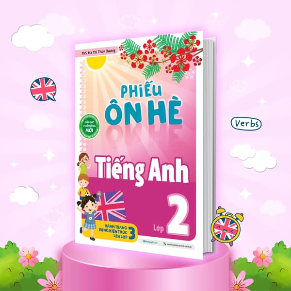 Sách Phiếu Ôn Hè Tiếng Anh Lớp 2 - Dương Thị Hà