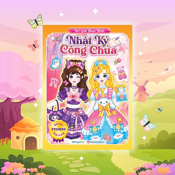 Sách Nhật Ký Công Chúa - Thế Giới Hoạt Hình
