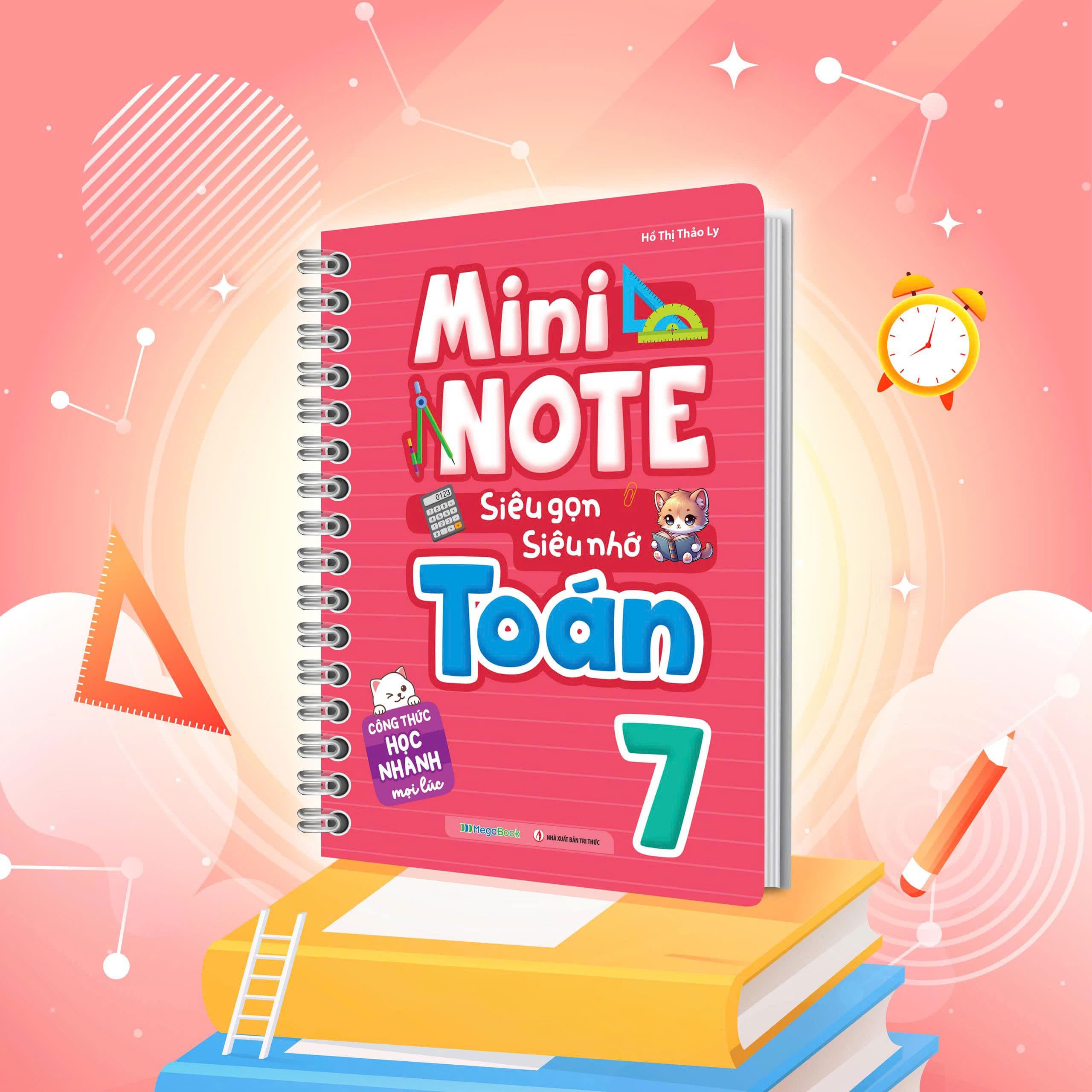 Sách Mini Note - Siêu Gọn, Siêu Nhớ Toán 7