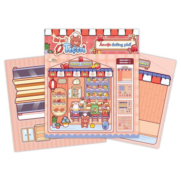 Sách Bé Mở Tiệm - Ăn Vặt Đường Phố