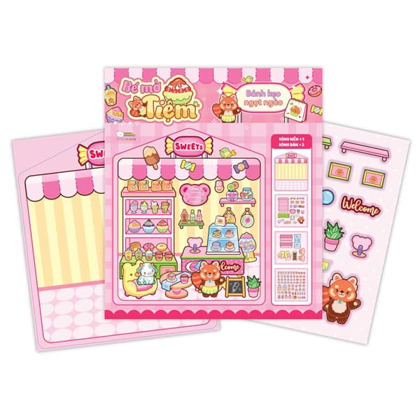 Sách Bé Mở Tiệm - Bánh Kẹo Ngọt Ngào