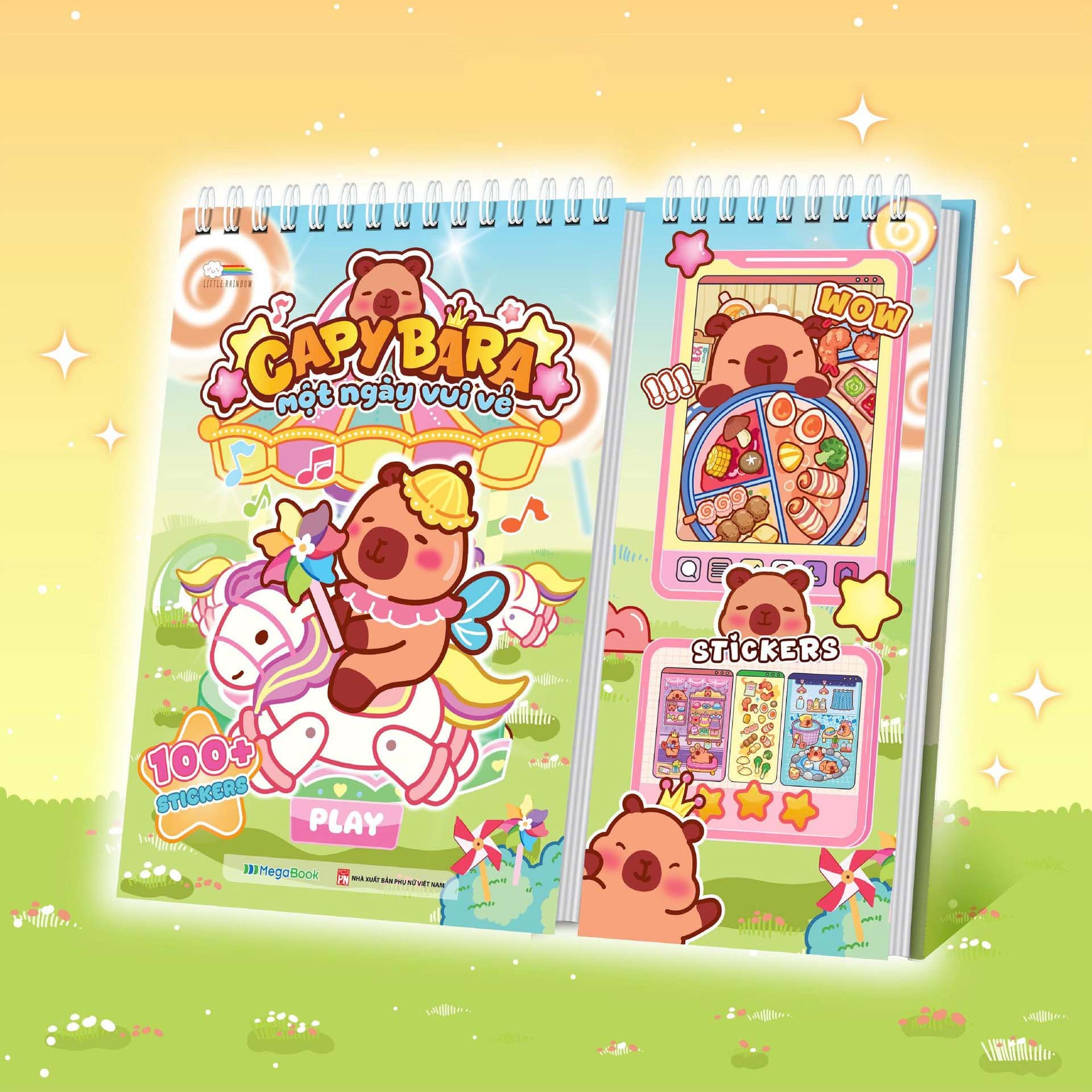 Sách Capybara - Một Ngày Vui Vẻ