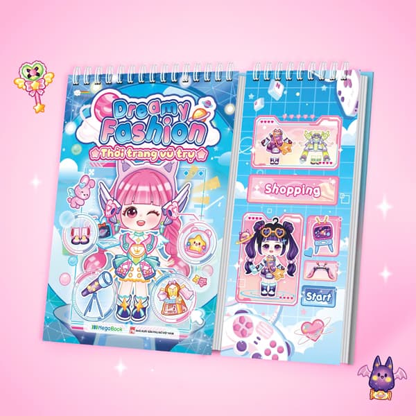 Sách Dreamy Fashion - Thời Trang Vũ Trụ - Vũ