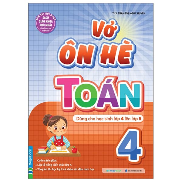 Sách Vở Ôn Hè Toán 4 - Dành Cho Học Sinh Lớp 4 Lên Lớp 5