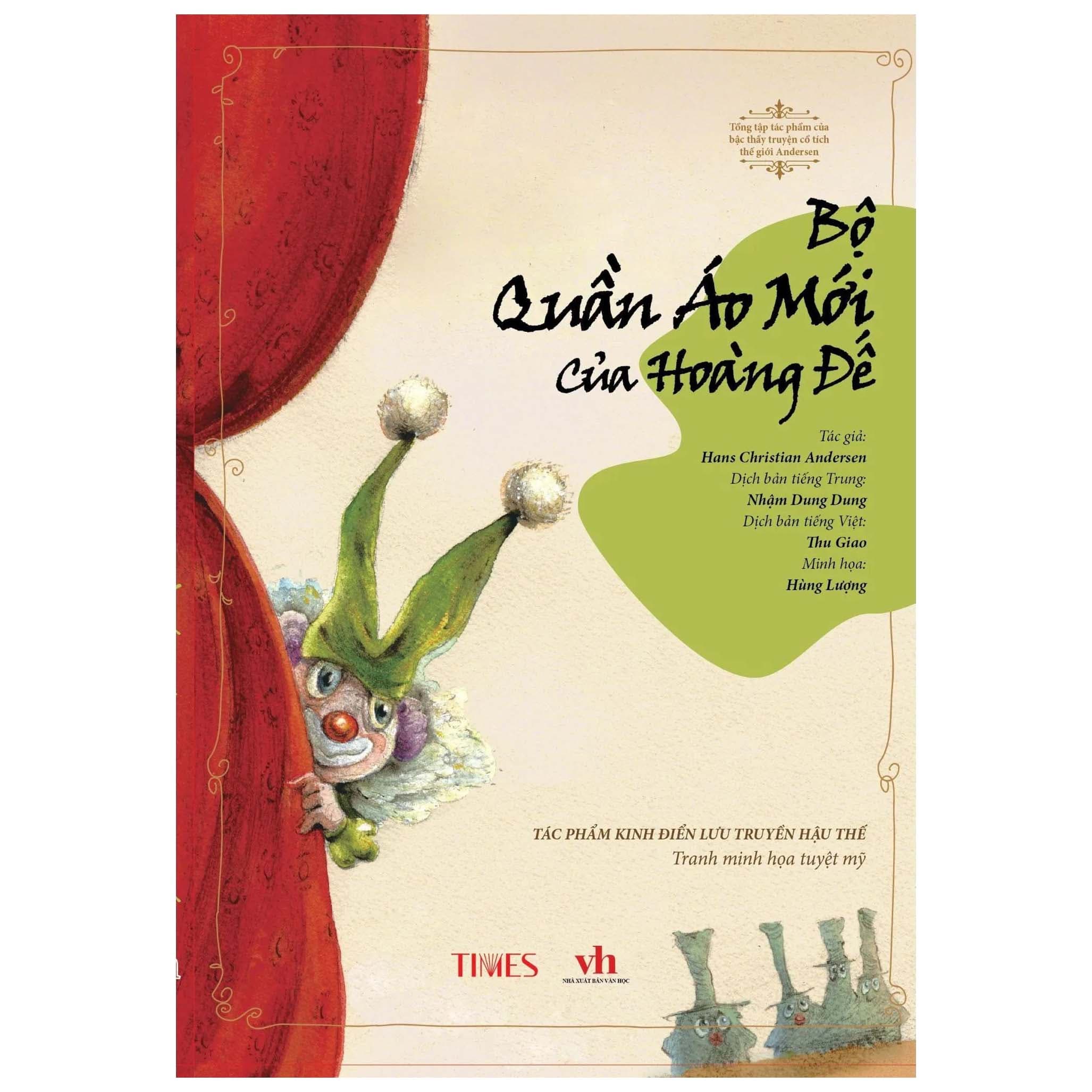 Sách Bộ Quần Áo Mới Của Hoàng Đế - Tác Phẩm Kinh Điển Lưu Truyền - Hans Christian Andersen