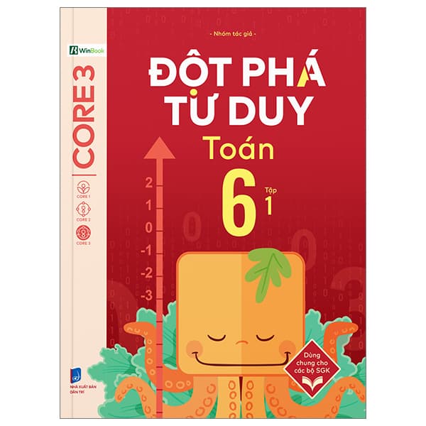 Sách Đột Phá Tư Duy Toán 6 - Tập 1 - Nhóm Tác Giả