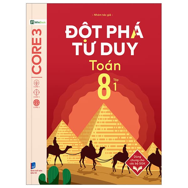 Sách Đột Phá Tư Duy Toán 8 - Tập 1 - Nhóm Tác Giả