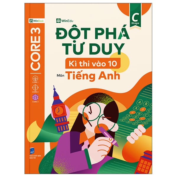 Sách Đột Phá Tư Duy Kì Thi Vào 10 - Môn Tiếng Anh - WinEdu