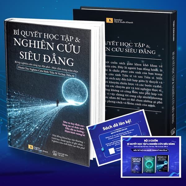 Sách Bí Quyết Học Tập Và Nghiên Cứu Siêu Đẳng - Bí Kíp Nghiên Cứu - Trịnh Xuân Khanh