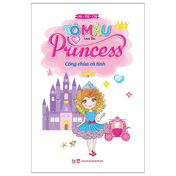 Sách Tô Màu Princess - Công Chúa Cá Tính - Louis Ben