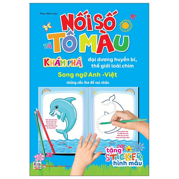 Sách Nối Số Và Tô Màu - Khám Phá Đại Dương Huyền Bí , Thế Giới Lo - Phan Minh Đạo