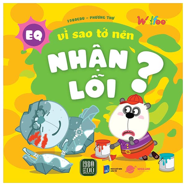 Sách Wolfoo EQ - Vì Sao Tớ Nên Nhận Lỗi ? - Phương Phương