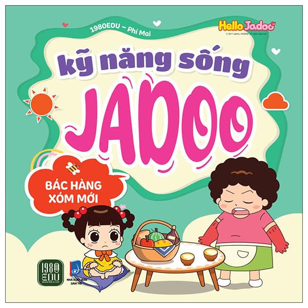 Sách Hello Jadoo - Kỹ Năng Sống Jadoo - Bác Hàng Xóm Mới - 1980Edu