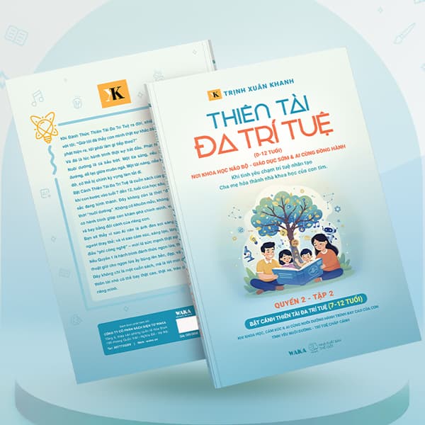 Sách Thiên Tài Đa Trí Tuệ (0-12 Tuổi) - Quyển 2 - Tập 2 - Bật Cánh Thi� - Trịnh Xuân Khanh