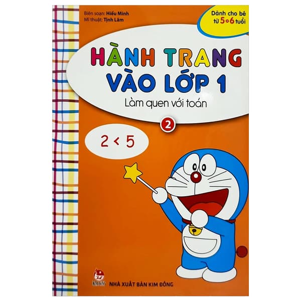 Sách Hành Trang Vào Lớp 1 - Làm Quen Với Toán - Tập 2 (Tái Bản 2023) - Hiếu Minh
